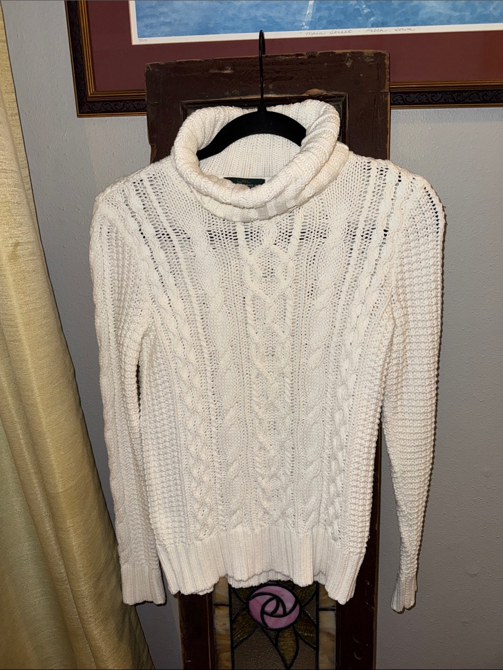 Lauren Ralph Lauren White Sweater